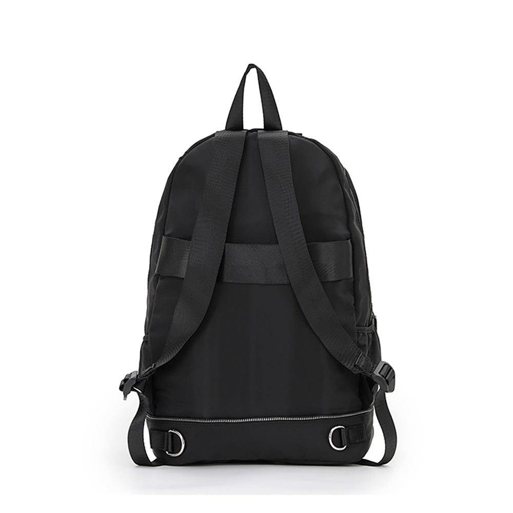 Tosca Zip/Fold Away Weekend Backpack/Shoulder Black