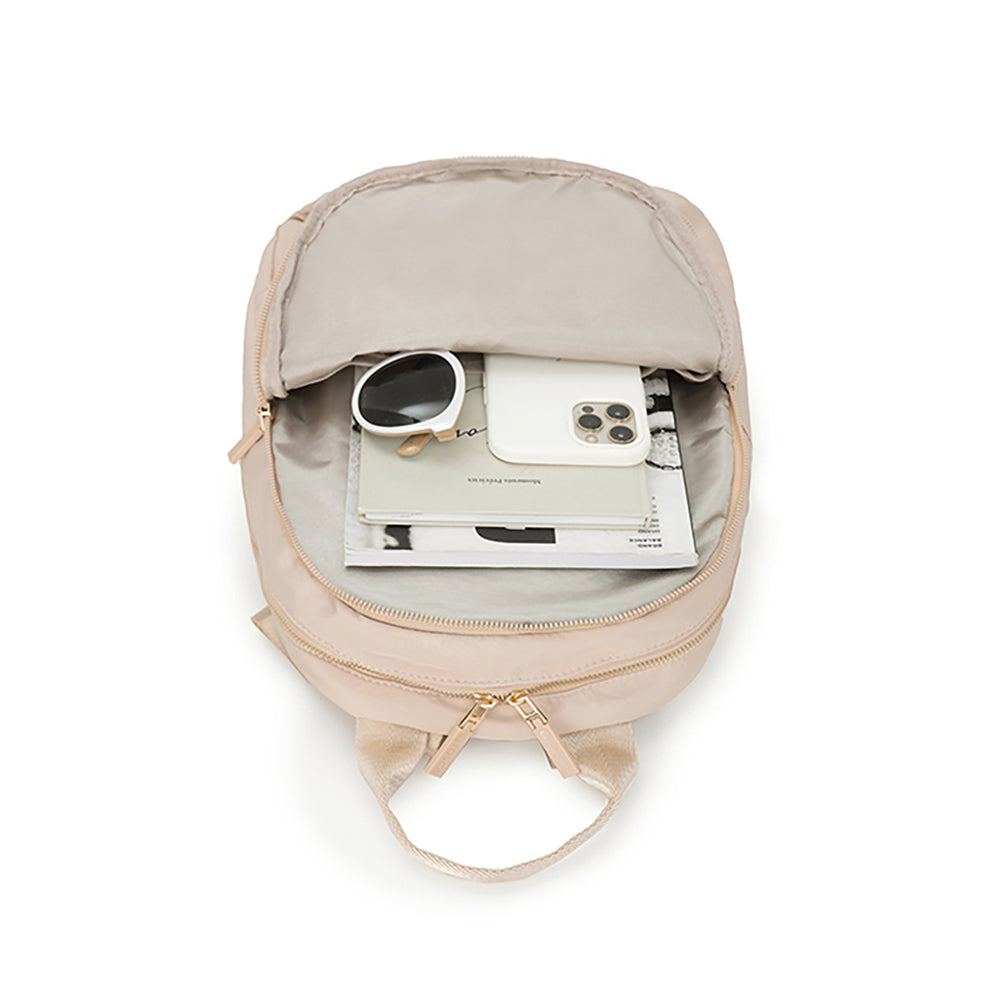 Tosca Daily Shoulder Laptop School Backpack - Beige