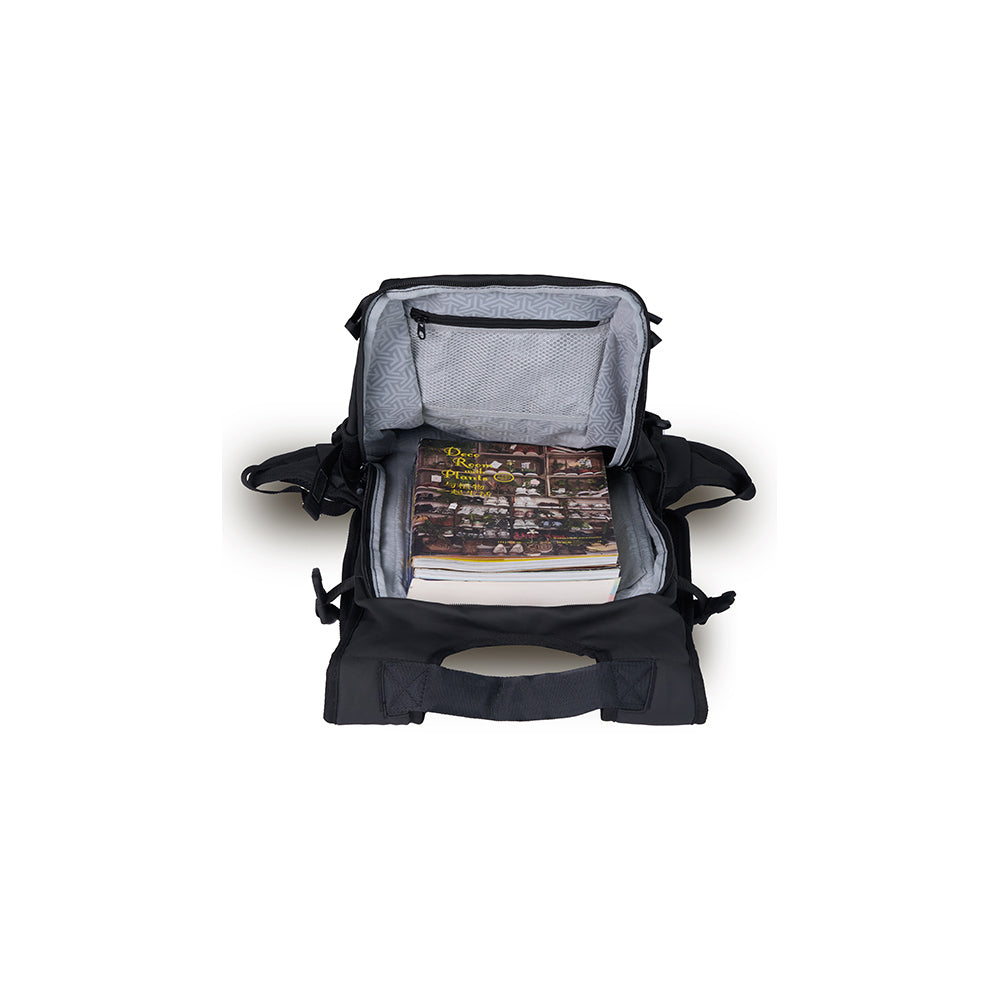 Tosca Delta Outdoor Travel Adjustable Backpack - Black