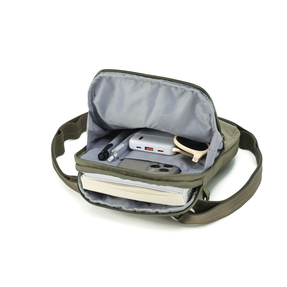 Tosca Anti-Theft RFID Blocking Backpack 18x24cm - Khaki