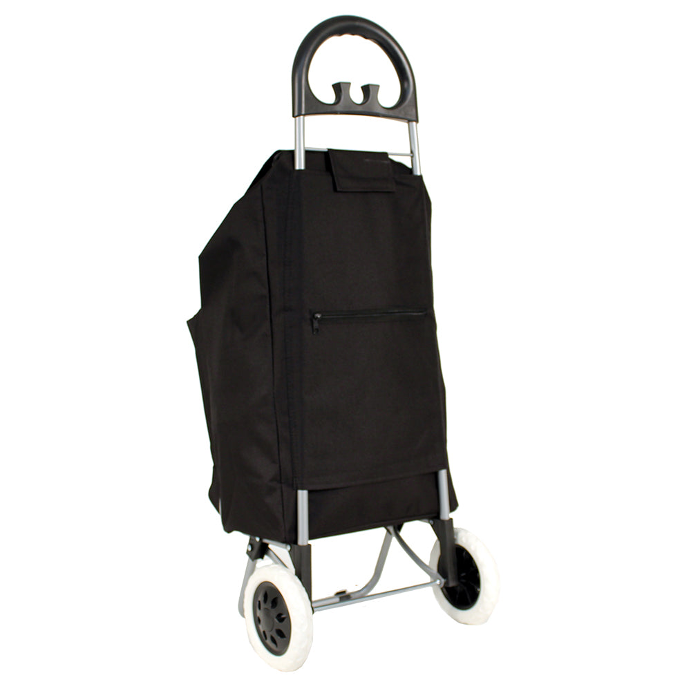 Tosca 70L/58cm Shopping Cart Trolley Bag w/ Wheels - Black