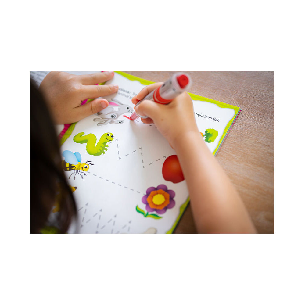 3PK Teacher Created Resources Preschool Activities Write-On Wipe-Off Book 4y+
