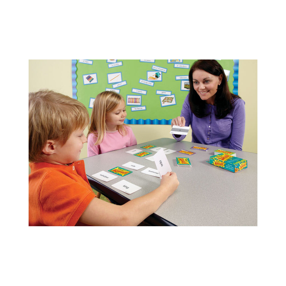 Teacher Created Resources Alphabet Splat Flash Cards Game Set Kids 4y+