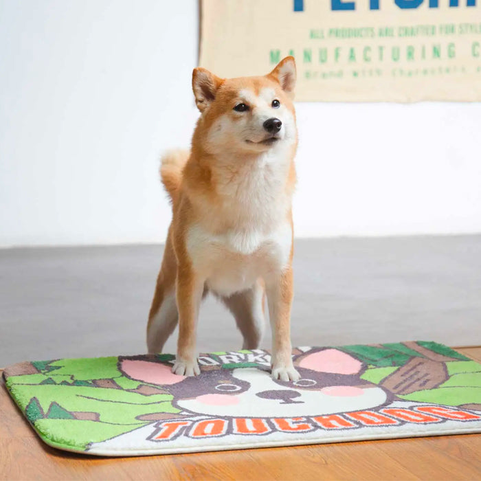 Touchdog 50cm Rectangle Pet Resting Mat Corgi