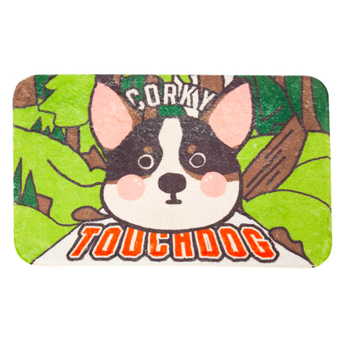 Touchdog 50cm Rectangle Pet Resting Mat Corgi