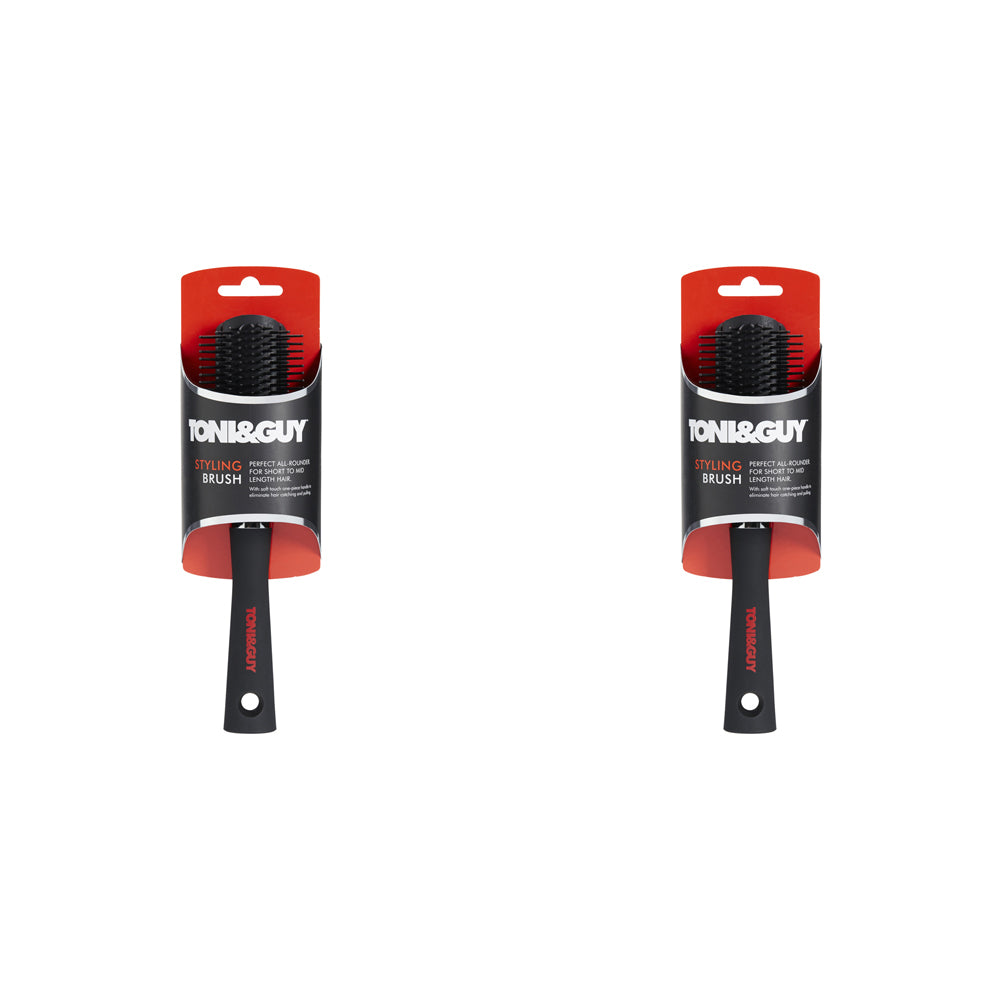 2PK Toni & Guy Premium Durable Styling Brush Hair Care Accessories Set