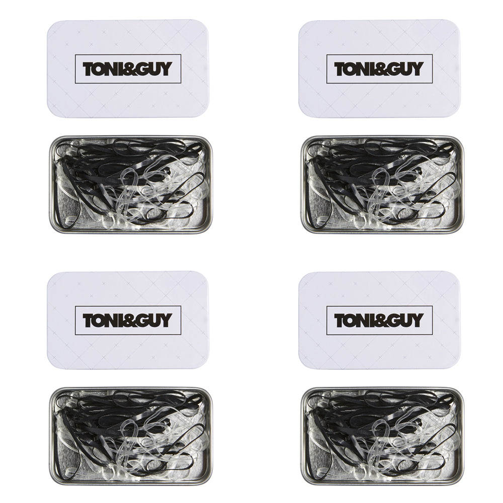 4PK Toni & Guy Snagless Hair Elastics Styling Accessories