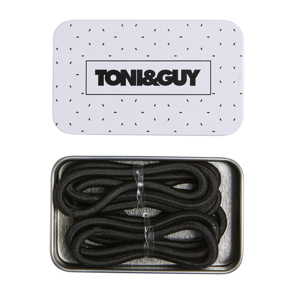 4PK Toni & Guy Thick Hair Elastic Black Styling Accessories