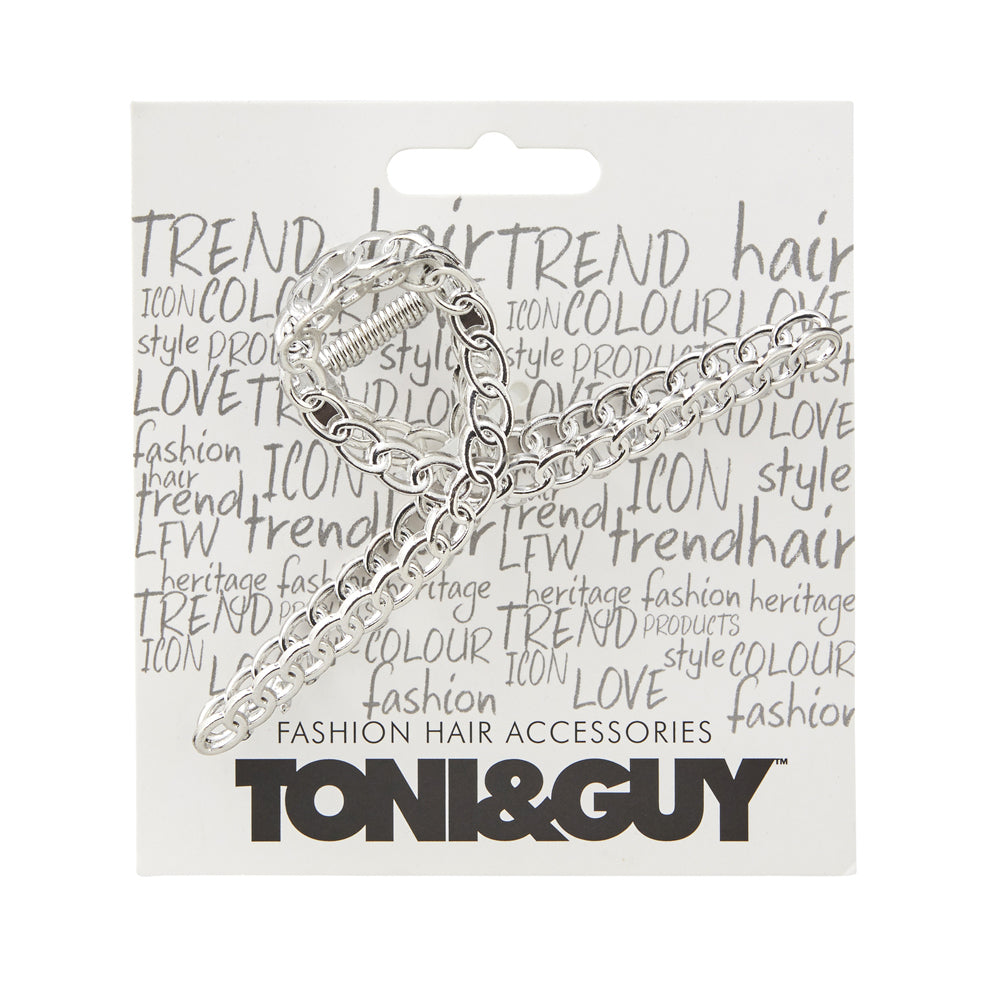 3PK Toni & Guy Chain Link Claw Clip Styling Accessories Assorted