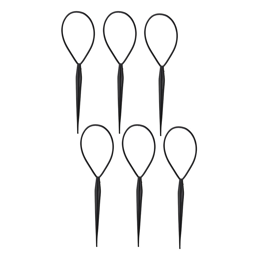 6PK Toni & Guy Topsy Tail Tool Care/Styling Brush Kit