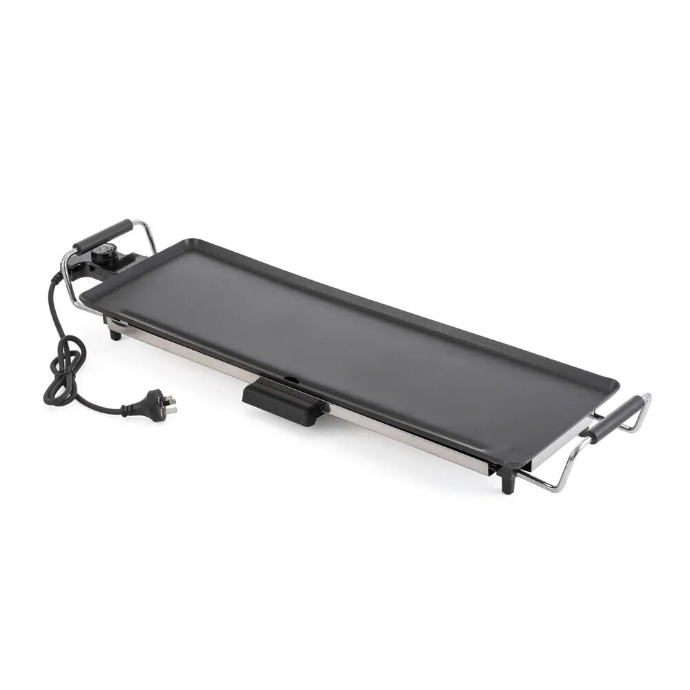 Healthy Choice Electric Teppanyaki Grill w/Non-Stick Hotplate 200W 70cm