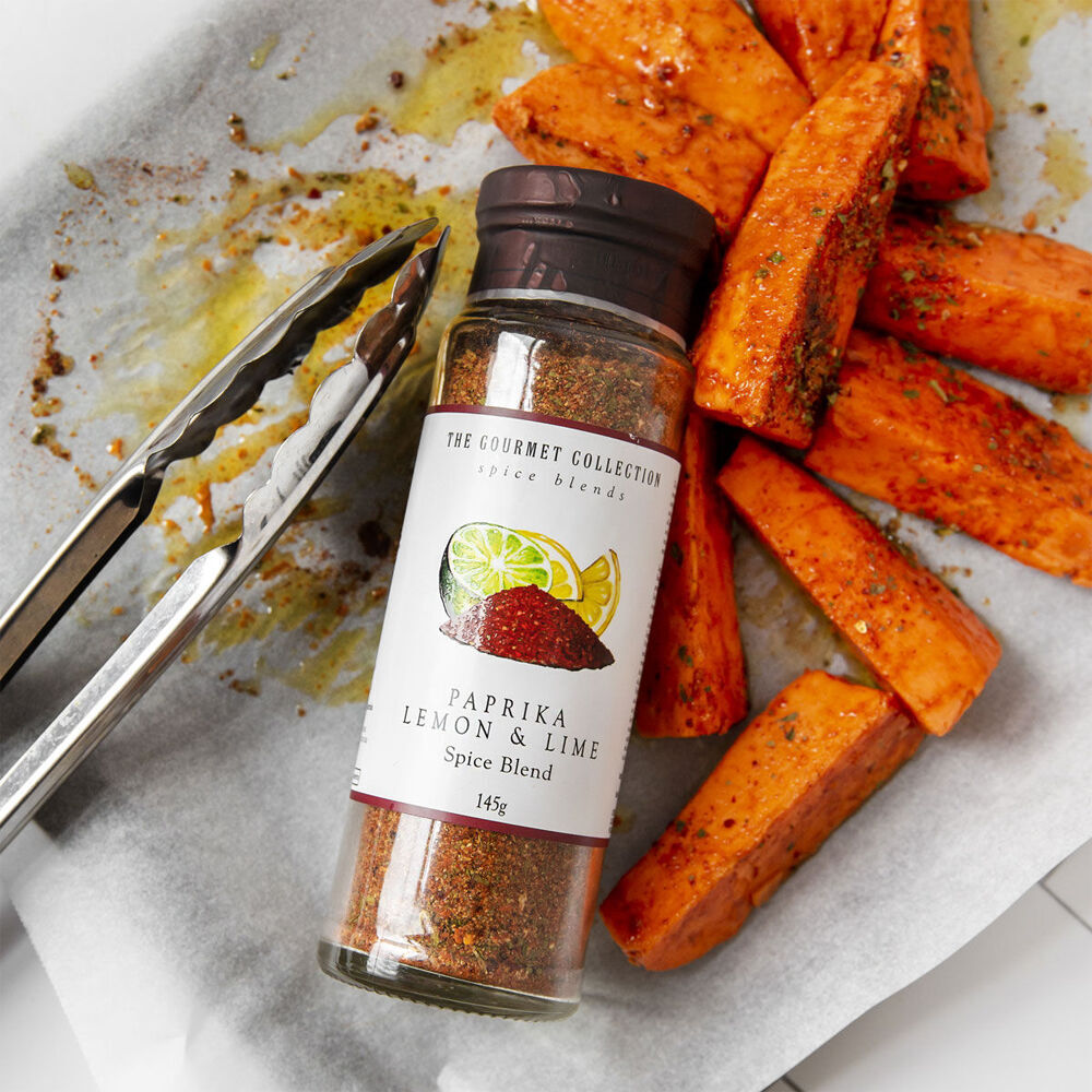 3PK Hot Shots The Gourmet Collection Spice Blend Paprika Lemon & Lime 145g Seasoning