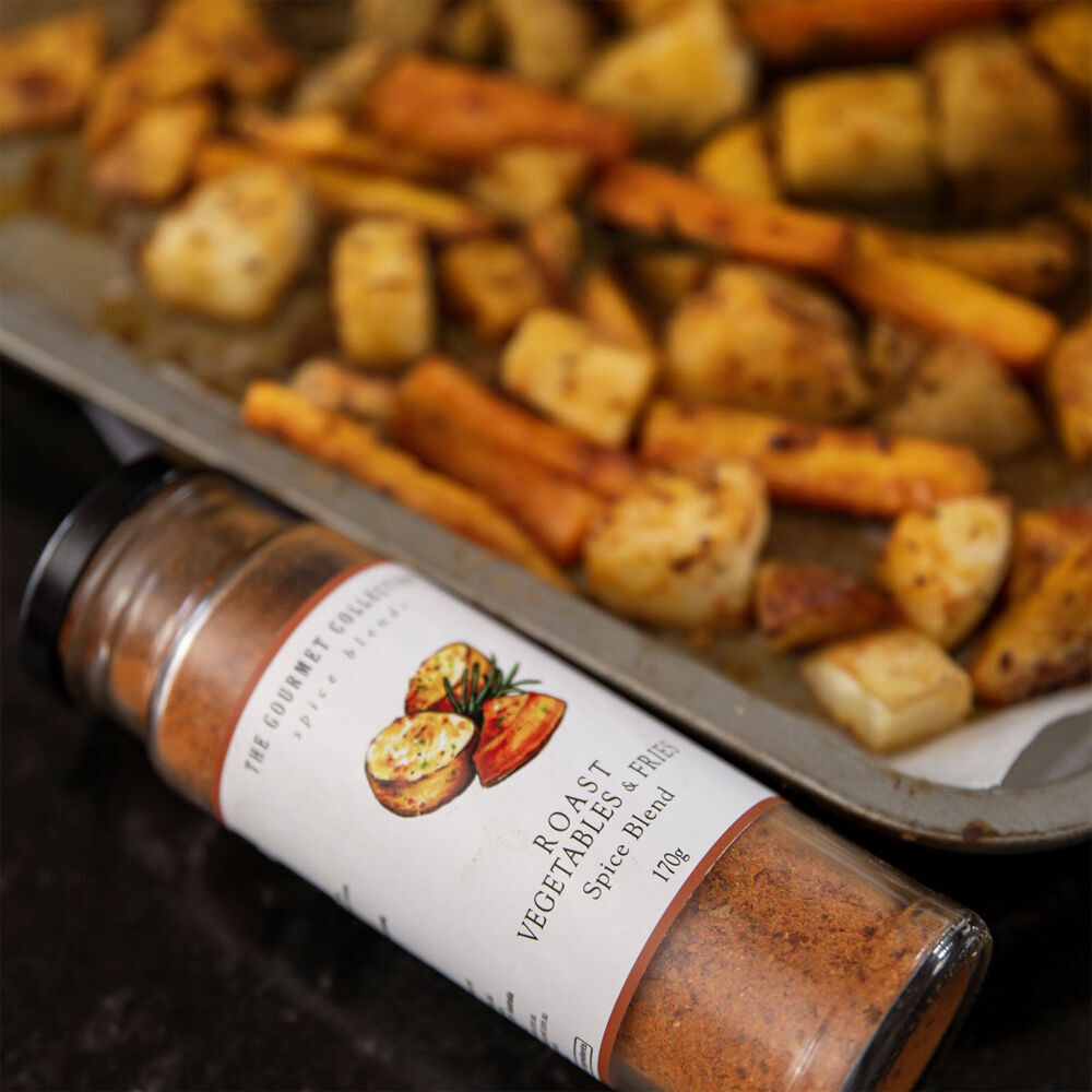 3PK Hot Shots The Gourmet Collection Spice Blend Roast Vegetables & Fries 170g