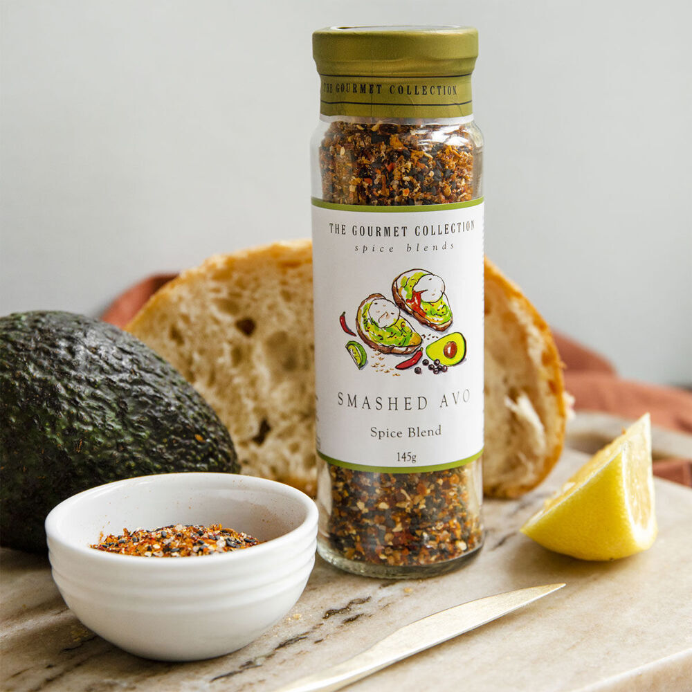 3PK Hot Shots The Gourmet Collection Spice Blend Smashed Avo 145g Seasoning