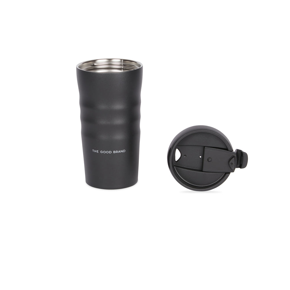 The Good Brand Insulated Coffee Cup Stainless Steel - Black