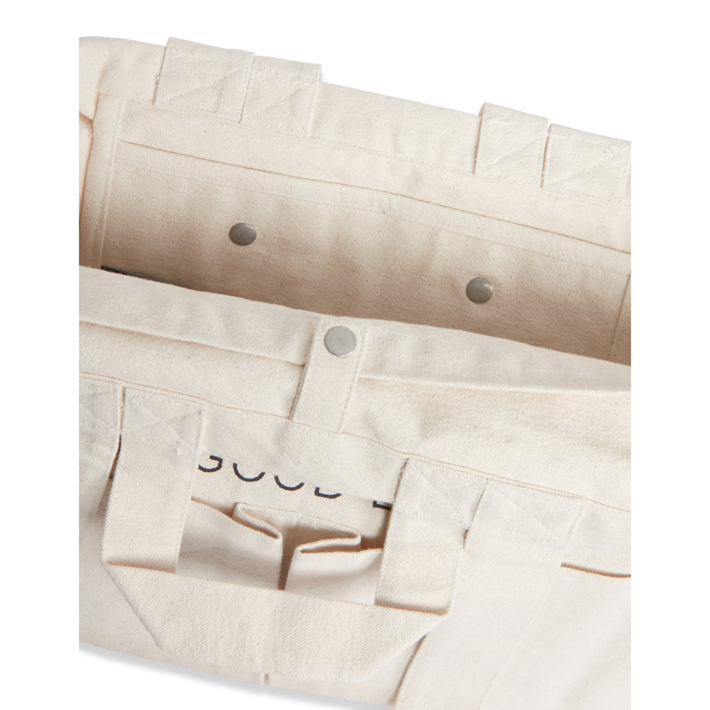 The Good Brand Women's Cotton Everyday Tote Bag 47cm - Ecru