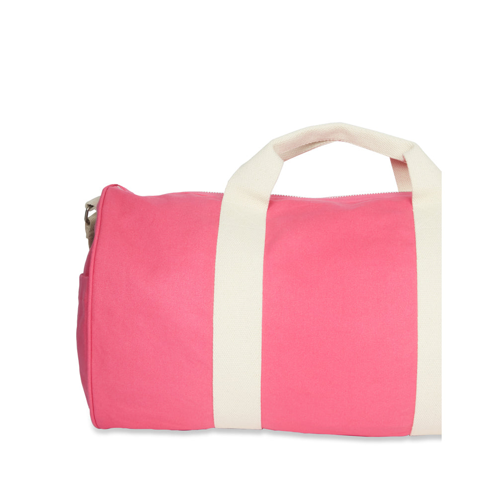 The Good Brand Cotton Women's Duffle Bag 32x55cm - Hot Pink