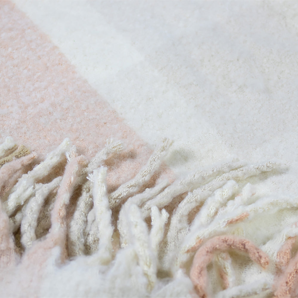 Ardor Boudoir Sigrid Throw Blanket Home/Bed Decor Pink 130x170cm