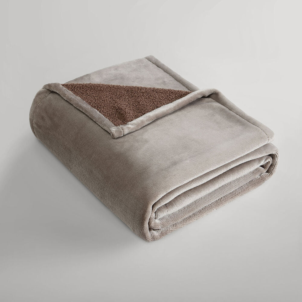 Ardor Boudoir Jasper Boucle Room Bed Blanket/Throw Brown 130x170cm