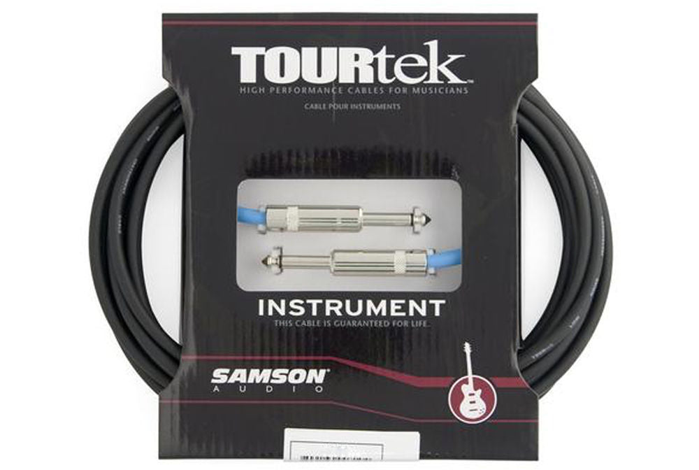 Samson Tourtek 10Ft 3M Instrument Cable For Musician/Sound Engineer/Gigs/Events