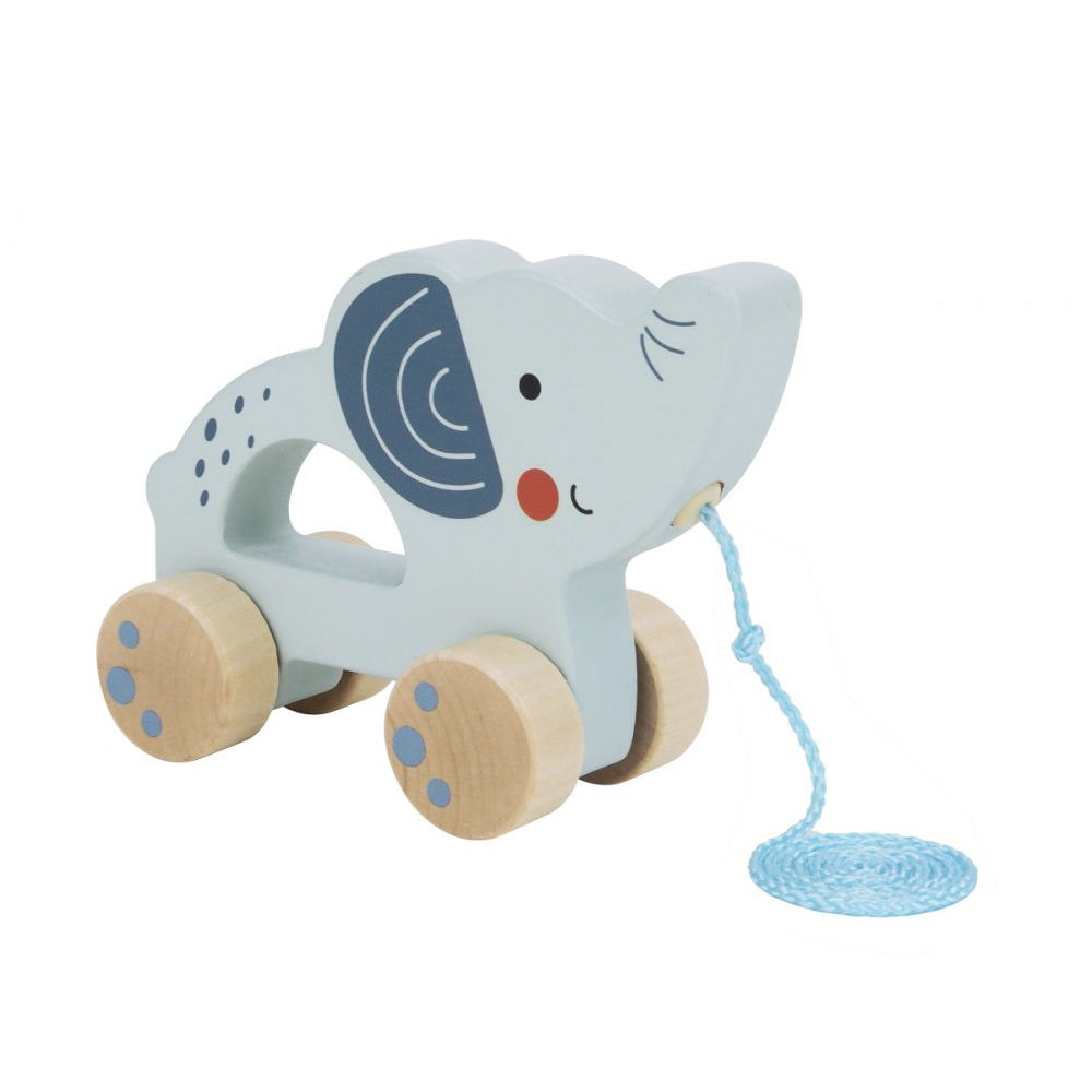 Tooky Toy My Forest Friends Wooden Pull Along - Elephant 18m+