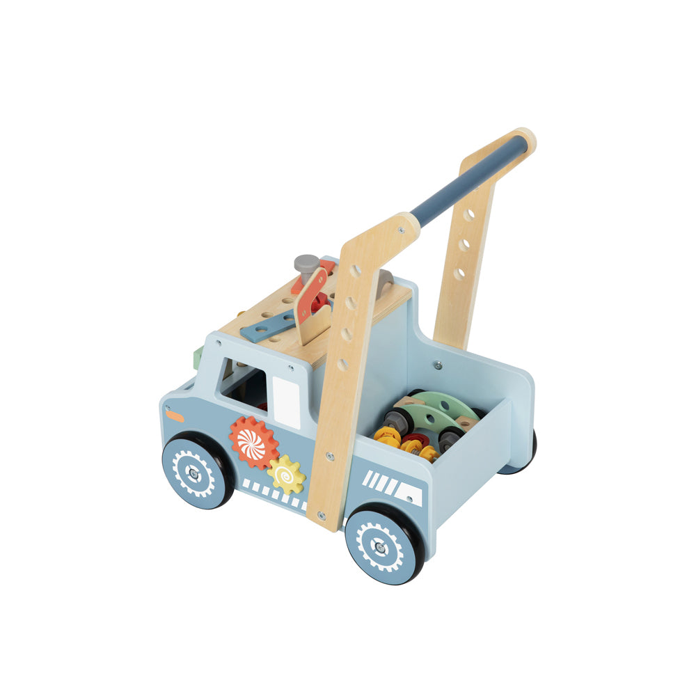 Tooky Toy Tool Bench Truck Push Walker Kids Interactive Play Toy 3y+