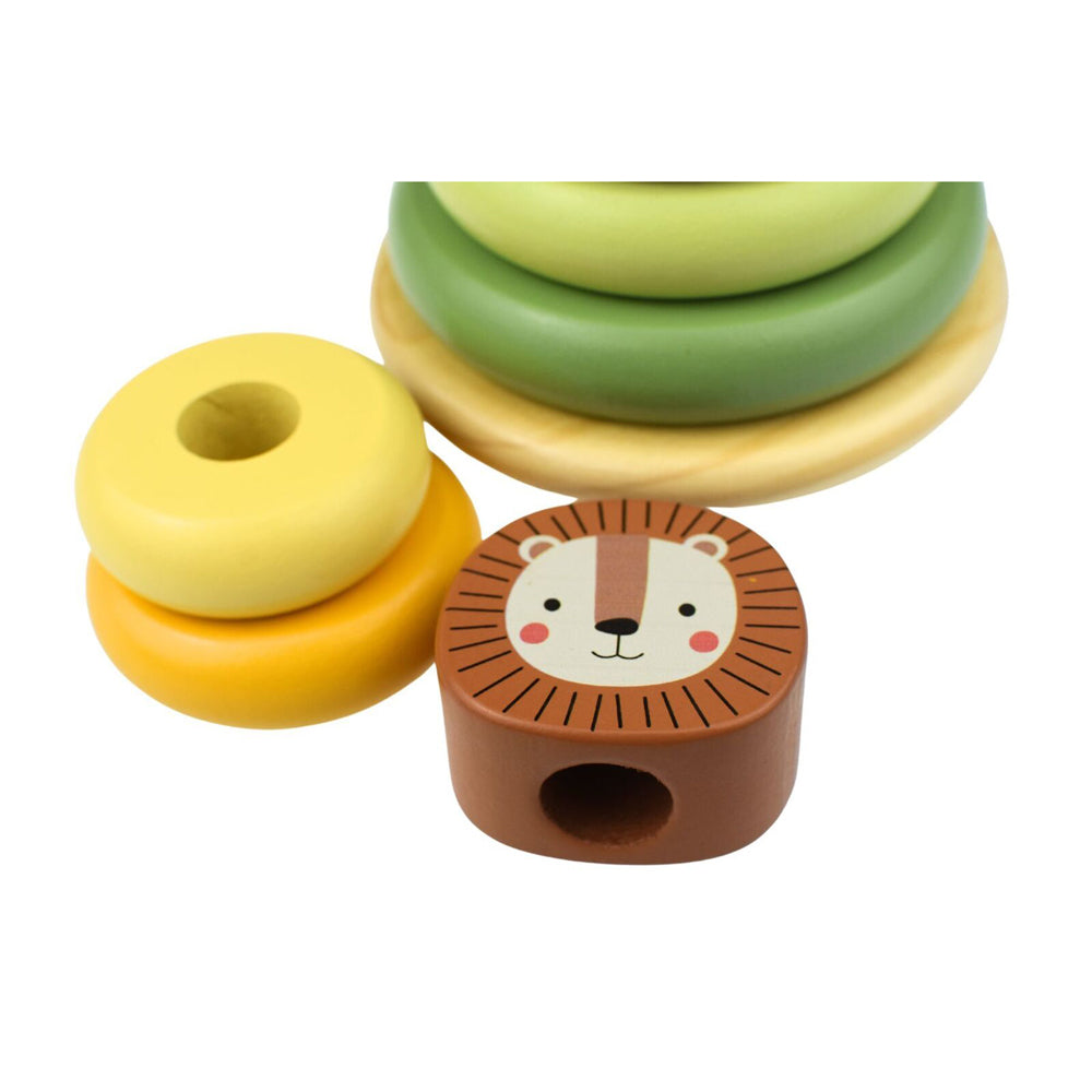 Tooky Toy My Forest Friends Lion Stacking Tower 12m+