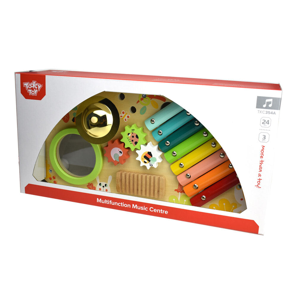 Tooky Toy Wooden Multifunction Music Centre