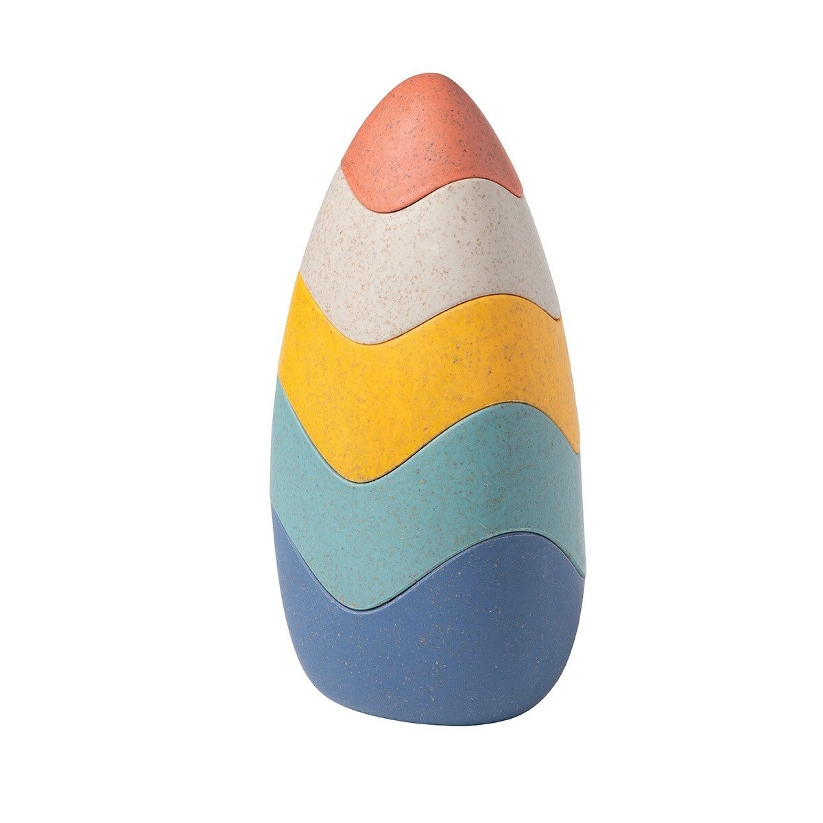 5pc Tolo Toys Bio Plastic 18.5cm Stacking/Nesting Egg Baby/Toddler Toy 6m+