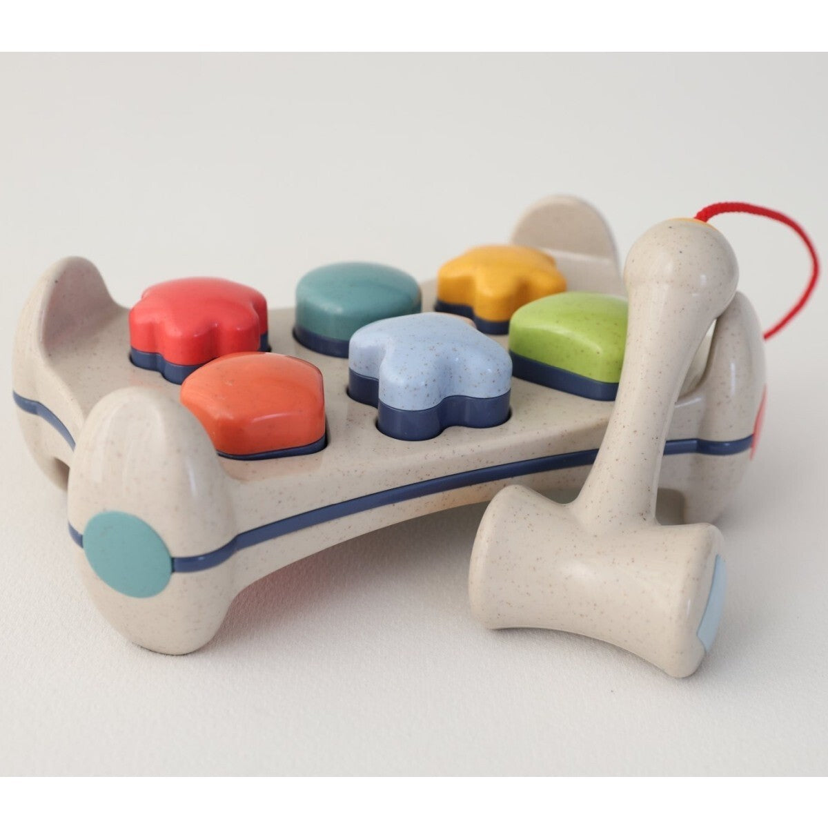 Tolo Toys Bio Plastic 24.5cm 6-Shape Sorter Play Bench Baby/Toddler Toy 12m+