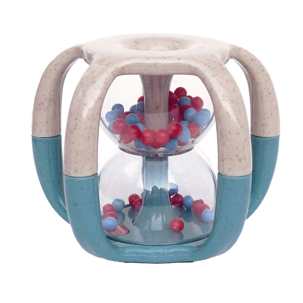 2PK Tolo Toys Gripper Rattle Interactive Sensory Play 10.5cm Baby Toy 3m+