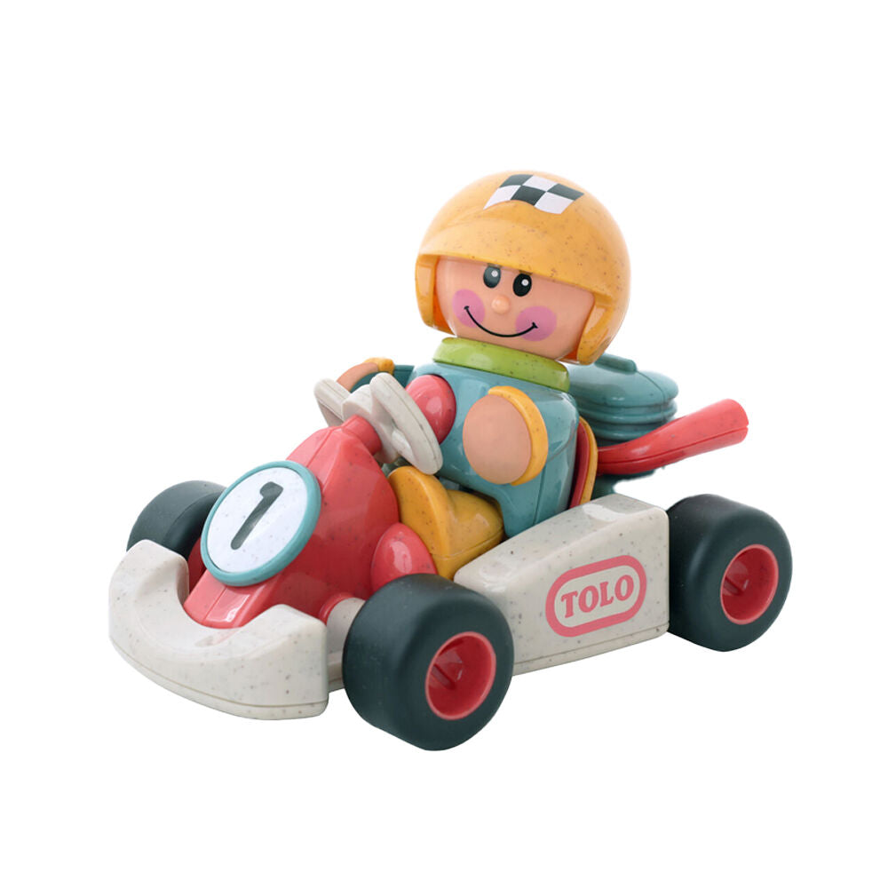 Tolo Toys First Friends Go-Kart Interactive Play 17cm Baby/Toddler Toy 12m+