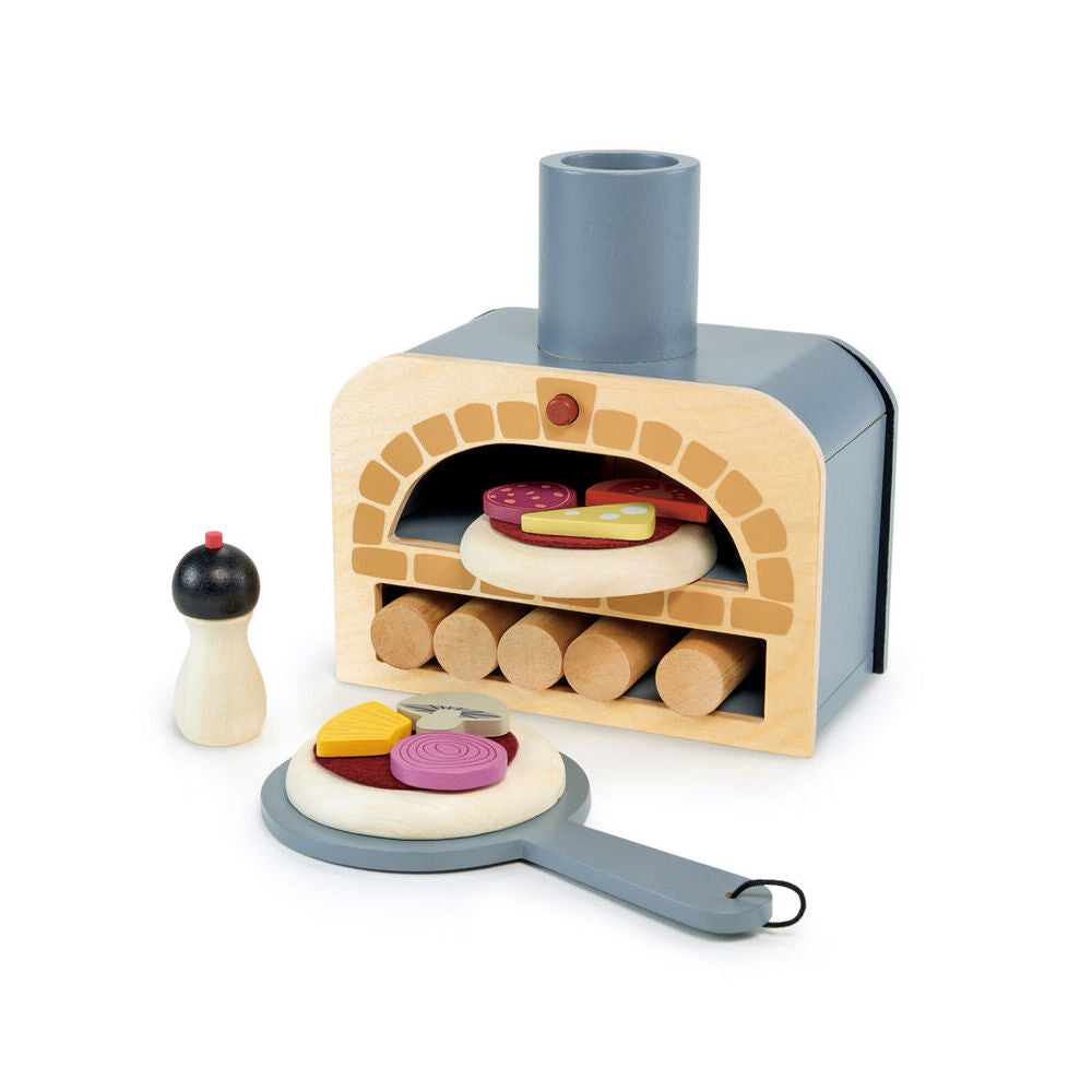 Tender Leaf Toys Make Me a Pizza Set Wooden Toy 3y+