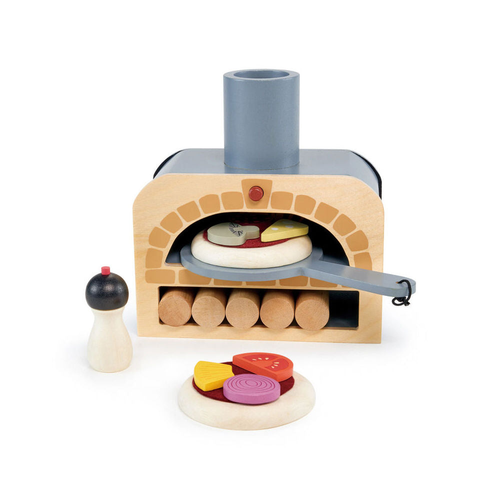 Tender Leaf Toys Make Me a Pizza Set Wooden Toy 3y+