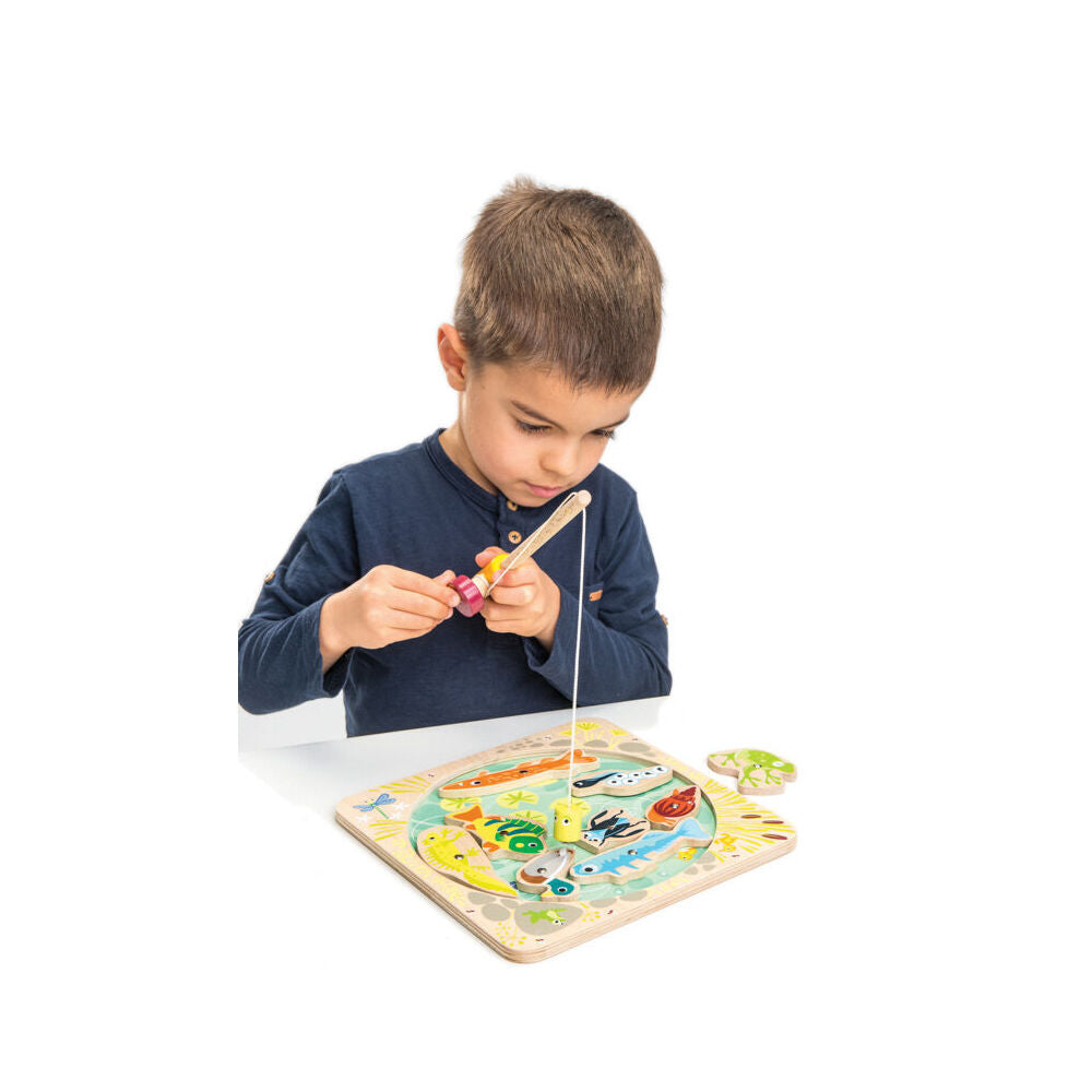 Tender Leaf Toys Pond Dipping Fishing Game Activity Toy 2y+