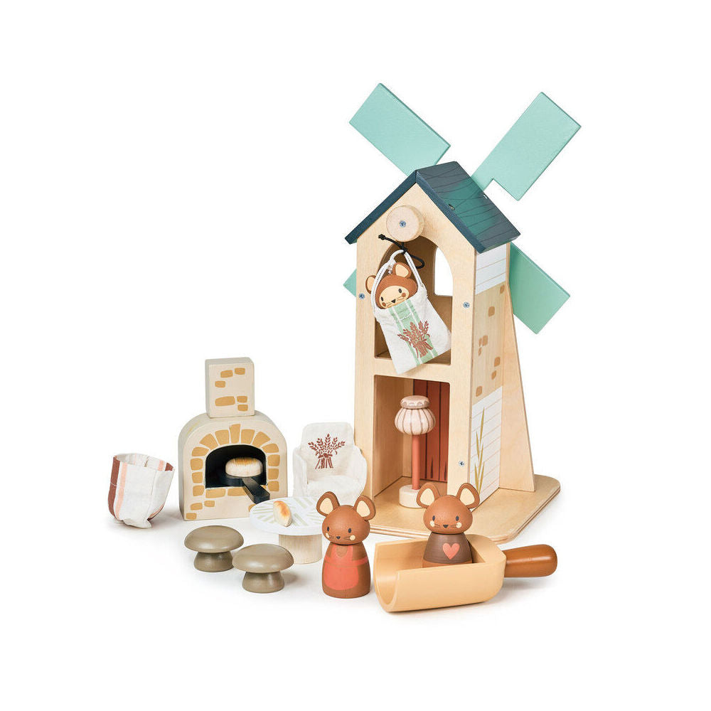 Tender Leaf Toys Penny Windmill Set Kids/Children Wooden Toy 3y+