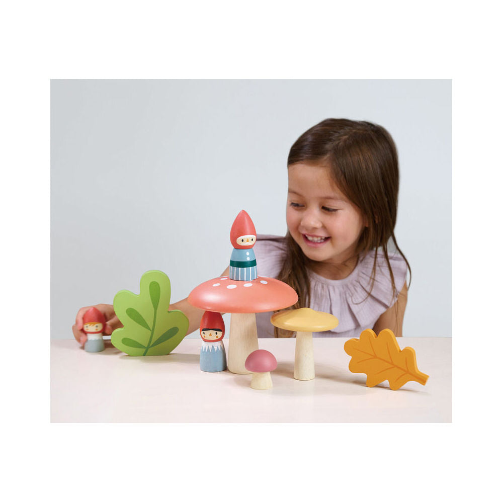 Tender Leaf Toys Woodland Gnome Family Wooden Toy 12m+
