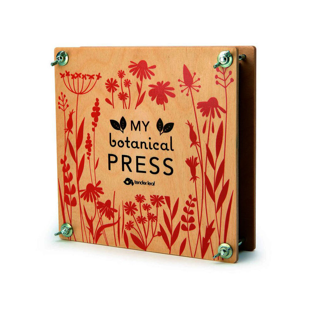 Tender Leaf Toys My Botanical Flower Press Wooden Toy 3y+