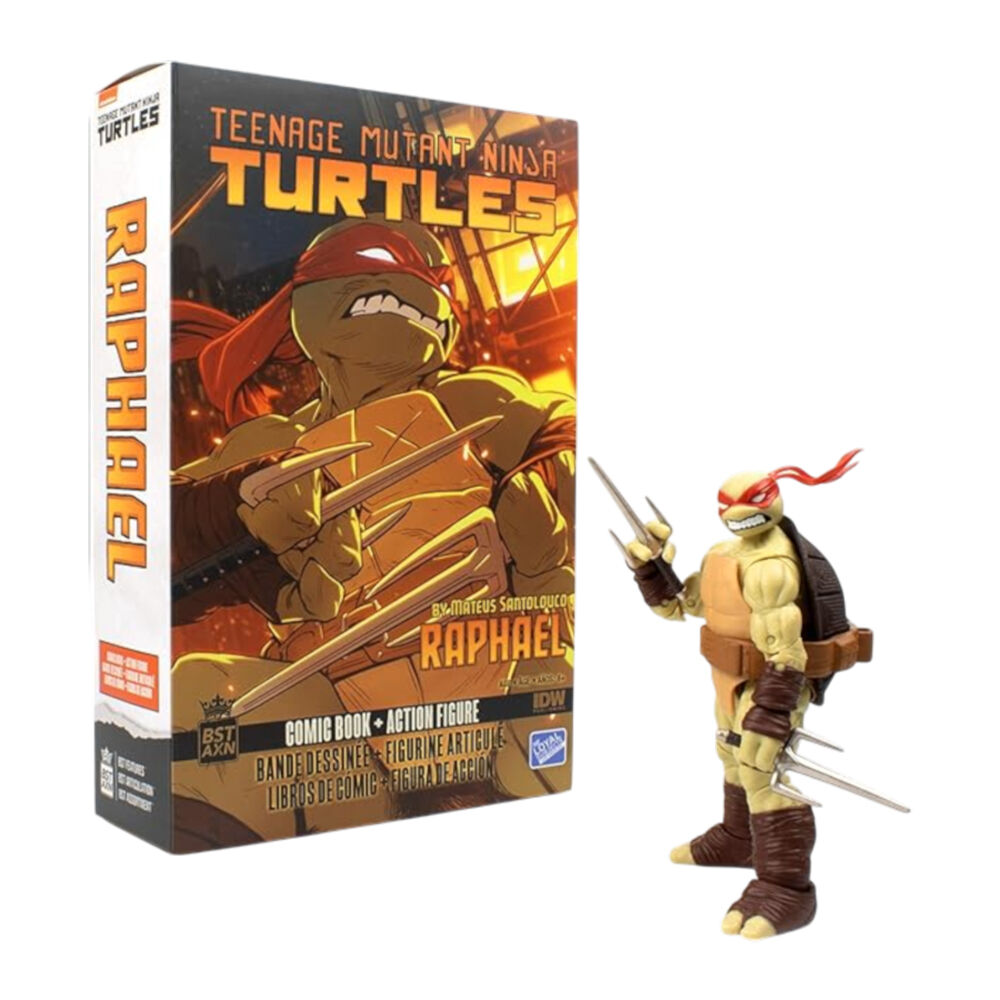 Teenage Mutant Ninja Turtles Comics Raphael Bst Axn Action & Comic Book Wave 2