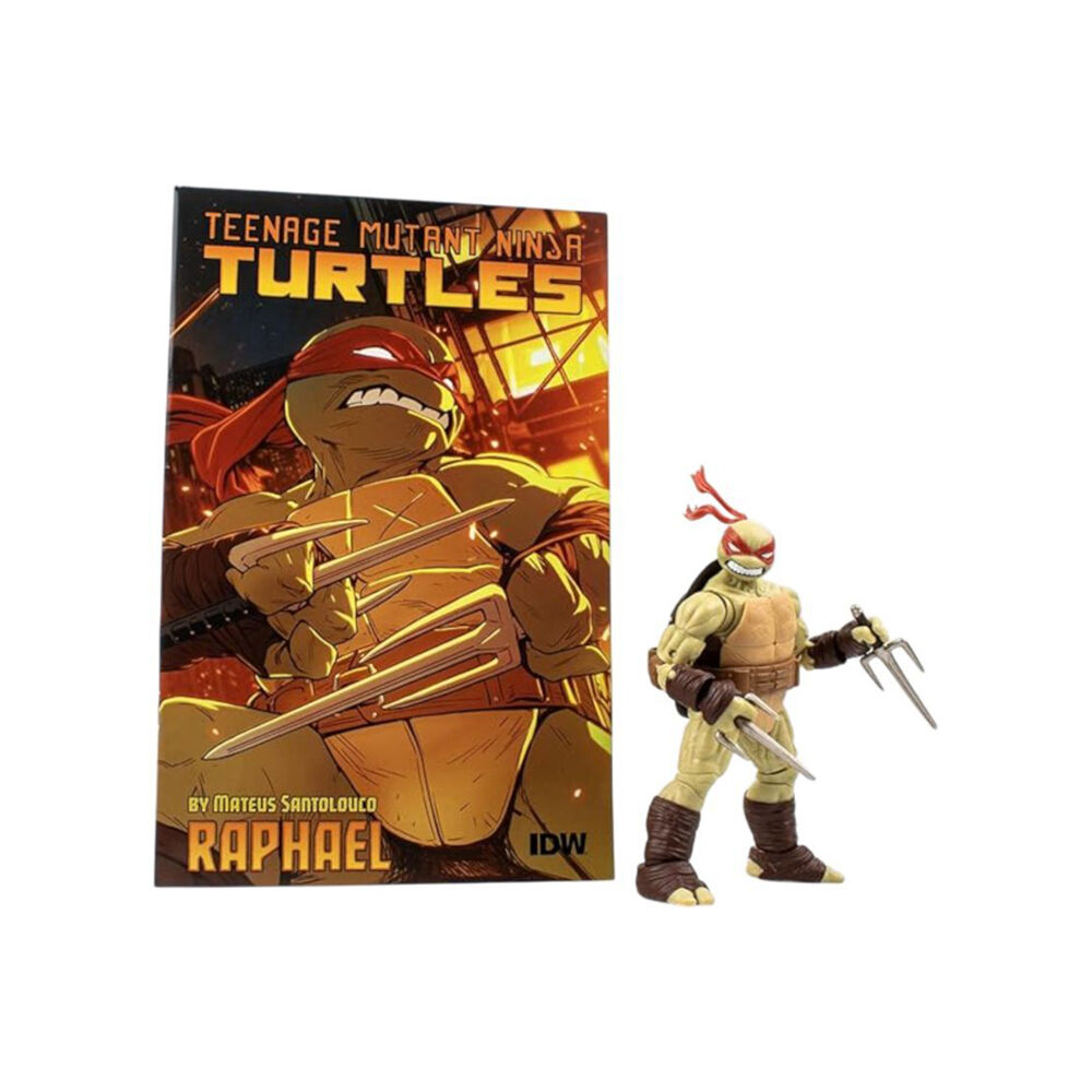 Teenage Mutant Ninja Turtles Comics Raphael Bst Axn Action & Comic Book Wave 2