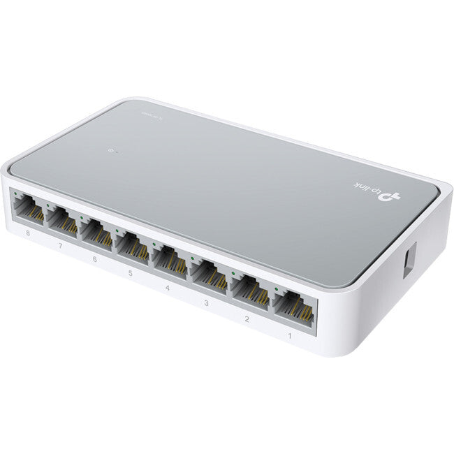 8 PORT ETHERNET SWITCH / HUB DESKTOP 10/100M TP-LINK