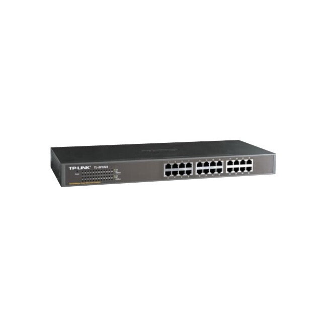 24 PORT ETHERNET SWITCH / HUB DESK MOUNT 10/100M TP-LINK