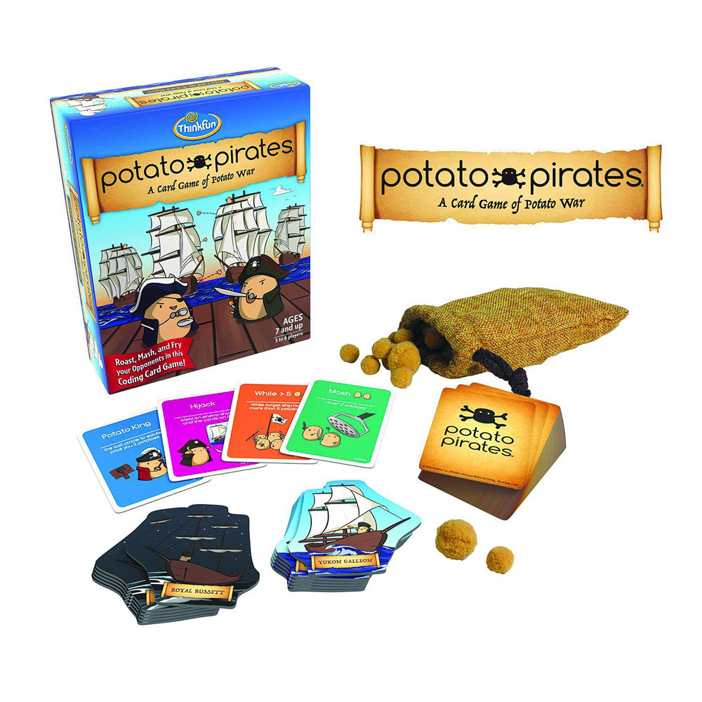 ThinkFun Potato Pirates Problem Solving Coding Card Game 7y+
