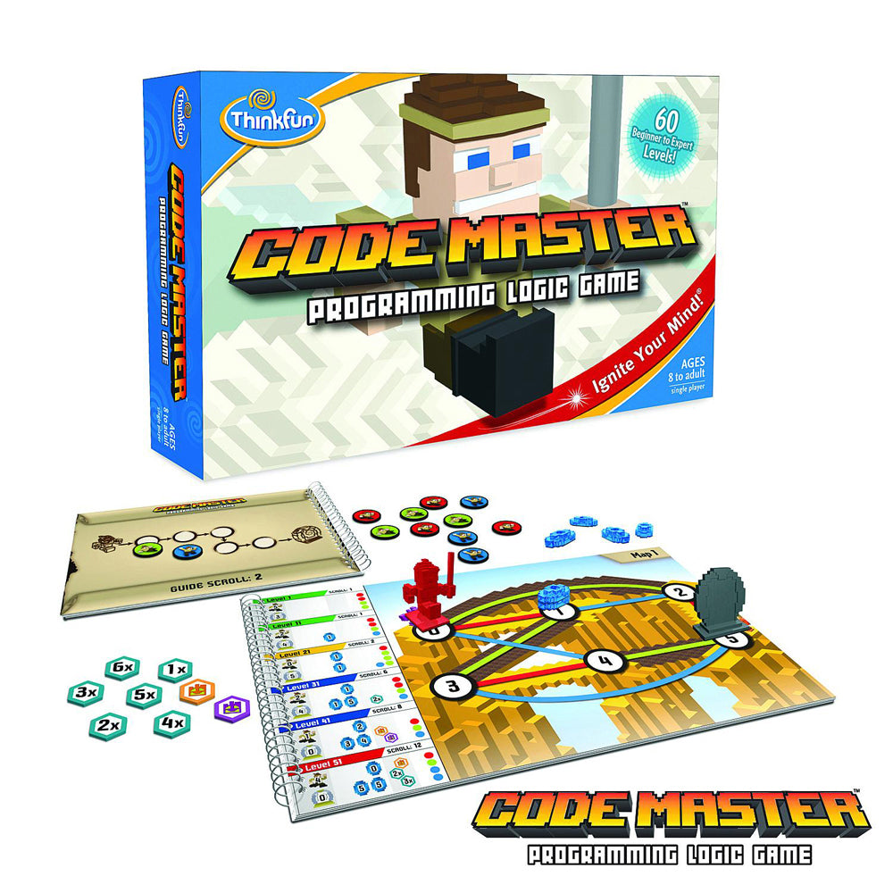 ThinkFun Code Master Logic and Problem Solving Board Game 8y+