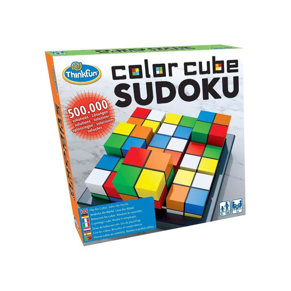 ThinkFun Color Cube Sudoku Logic and Problem Solving Game 8y+
