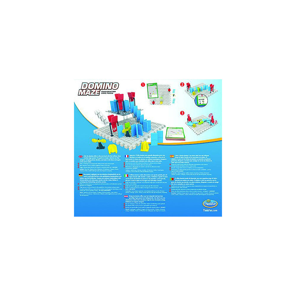 ThinkFun Domino Maze Logic and Problem Solving Game 8y+