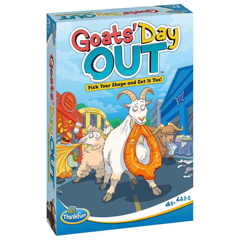 ThinkFun Goats Day Out 2-5 Players Logic Board Game Set Kids/Family 8y+