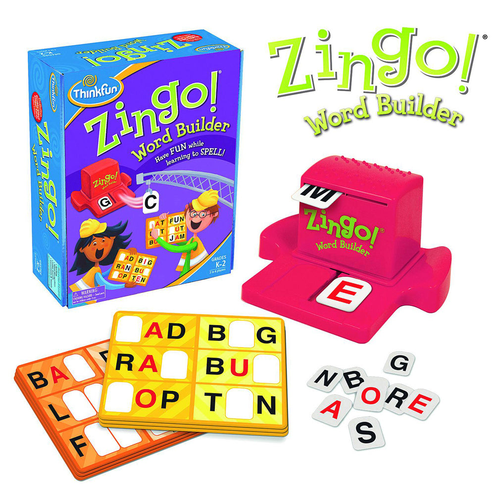 ThinkFun Zingo! Word Builder Early Learning Language Game Kids/Childrens 5+