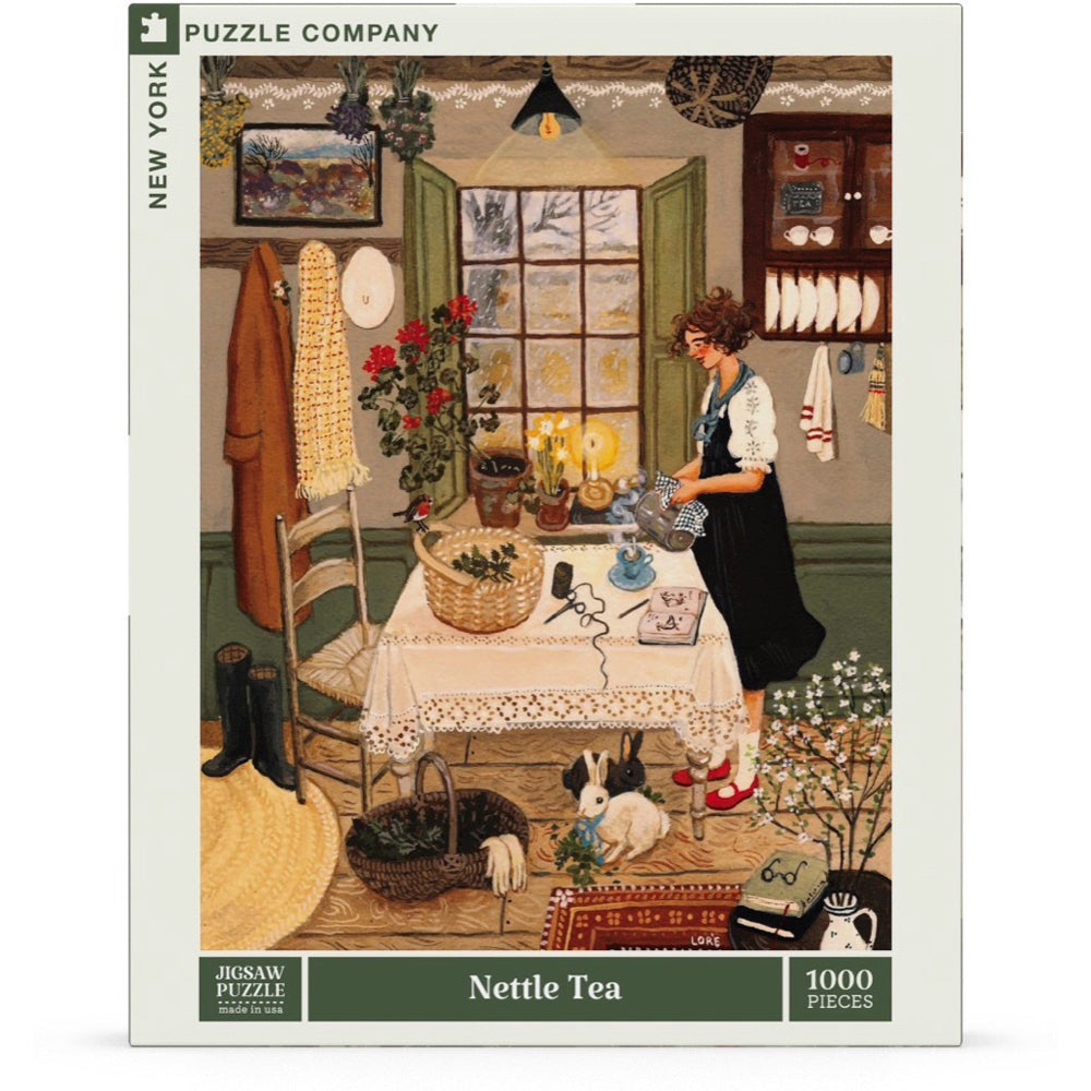 1000pc New York Puzzle Company Loré Pemberton Puzzle 67.5cm Nettle Tea 13y+