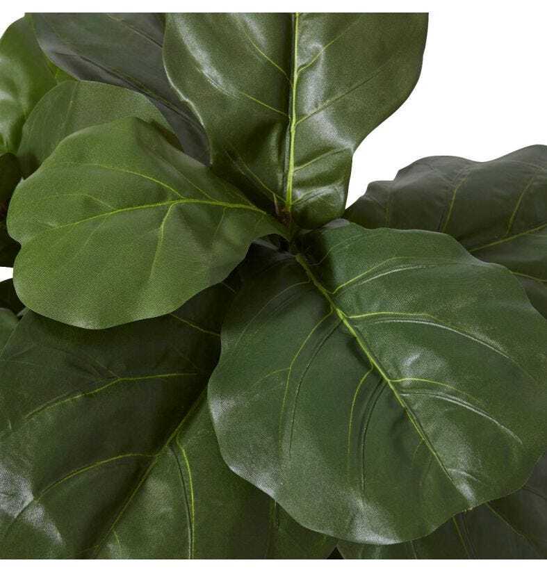 E Style 90cm Fiddle Leaf Tree Artificial Plant Decor - Green